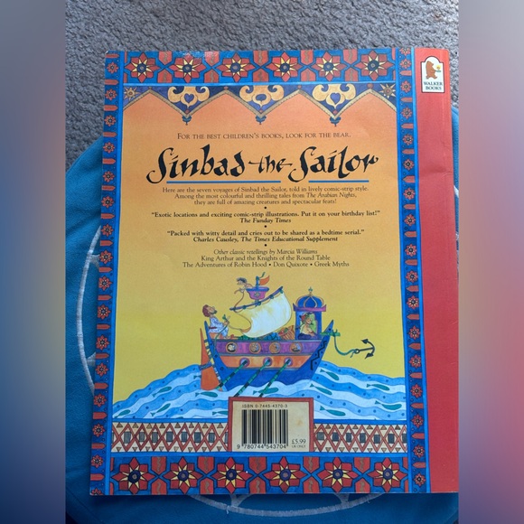 Sinbad the Sailor children’s book published in 🇬🇧 UK - Picture 4 of 6